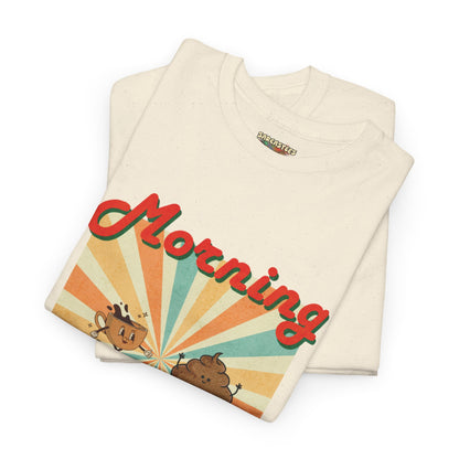 ☕️ 💩 Morning Brew, Bathroom Queue Tee