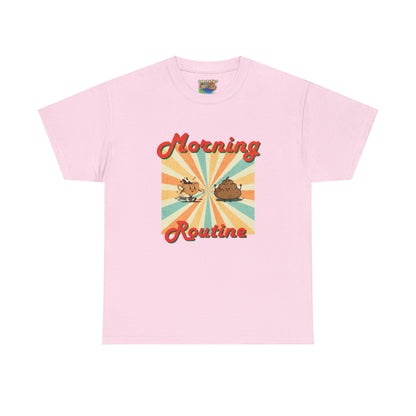 ☕️ 💩 Morning Brew, Bathroom Queue Tee