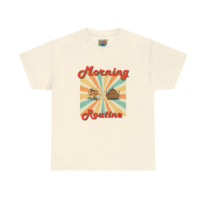 ☕️ 💩 Morning Brew, Bathroom Queue Tee